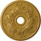 Ekena Millwork Acanthus Twist Medallion (Canopies up to 8 3/8"), 23 5/8"OD x 4 5/8"ID x 1 7/8"P, Iridescent Gold CM23ACIGS - alternate 1